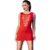 Chilirose - Robe Cr 4622 Rouge S/M